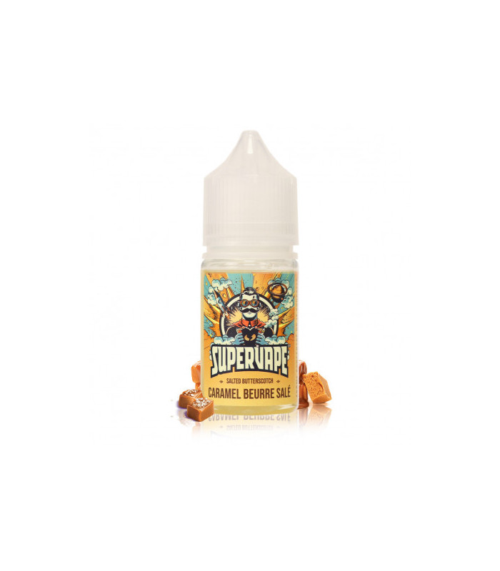 Arôme concentré Caramel Beurre Salé - 30ml - SUPERVAPE