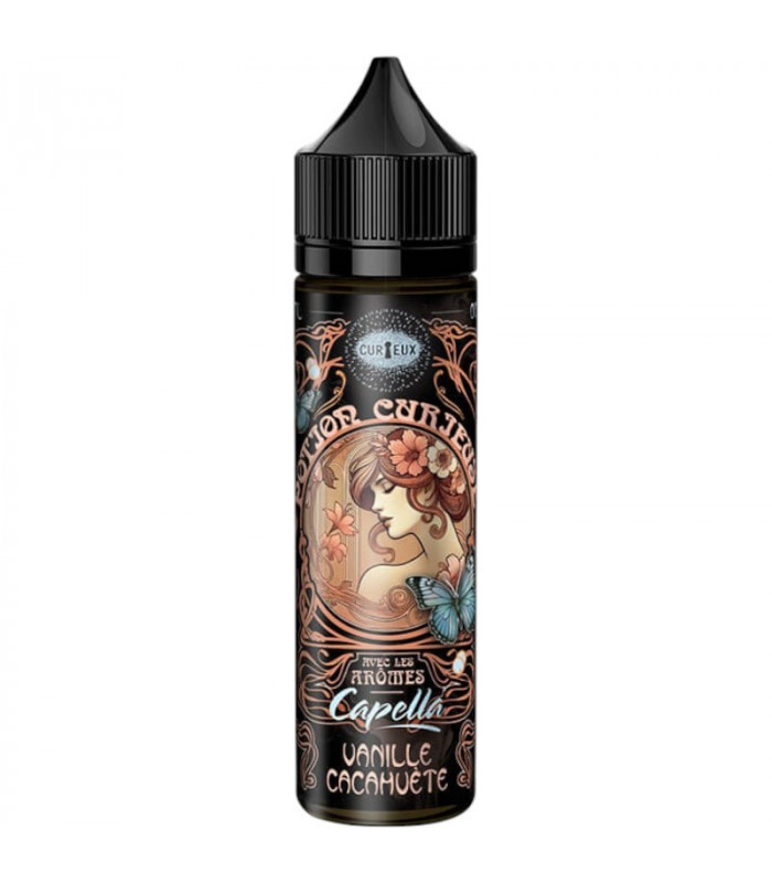 E-liquide Vanille Cacahuète 50ml - Les potions curieuses - Curieux