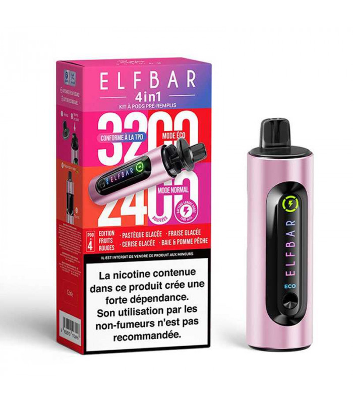 Puff rechargeable EB 4en1 - Elfbar