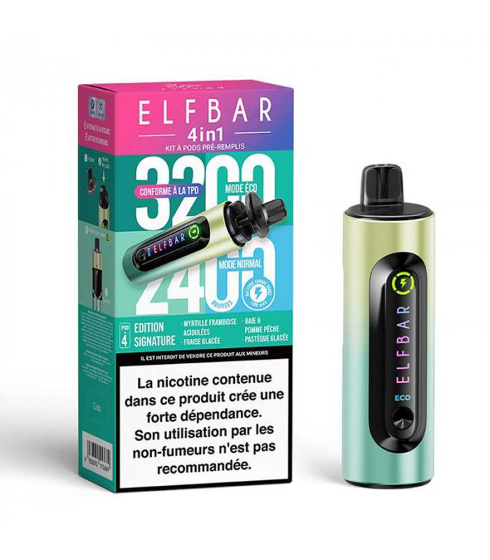Puff rechargeable EB 4en1 - Elfbar