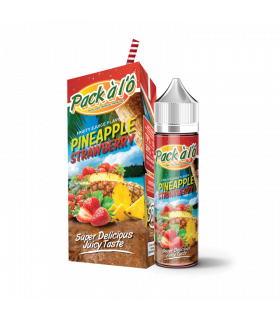 E-liquide Pineapple Strawberry Pack à l'ô