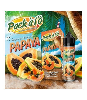 E-liquide Papaya 50ml - Pack à l'ô