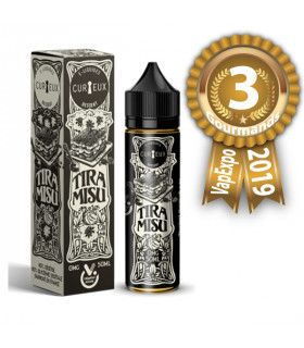E-liquide Dessert TIRAMISU 50ml - Curieux