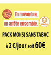 Pack Moi(s) Sans Tabac - 2€/jour