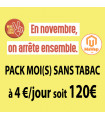 Pack Moi(s) Sans Tabac - 4€/jour