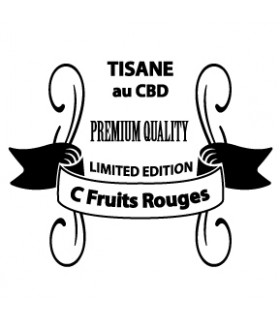 Tisane C FRUITS ROUGES au CBD - MV