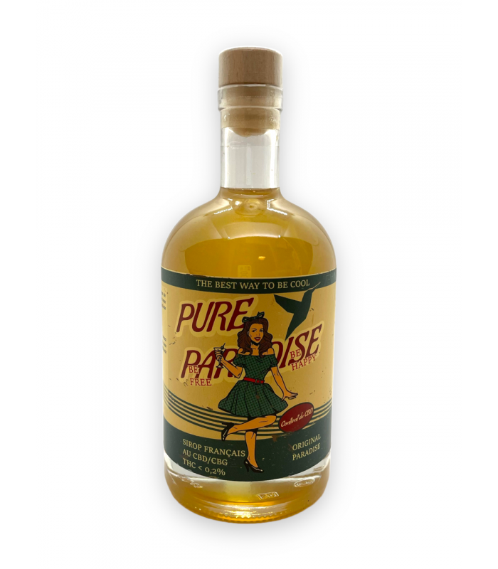 Sirop Original Paradise au CBD - PURE PARADISE