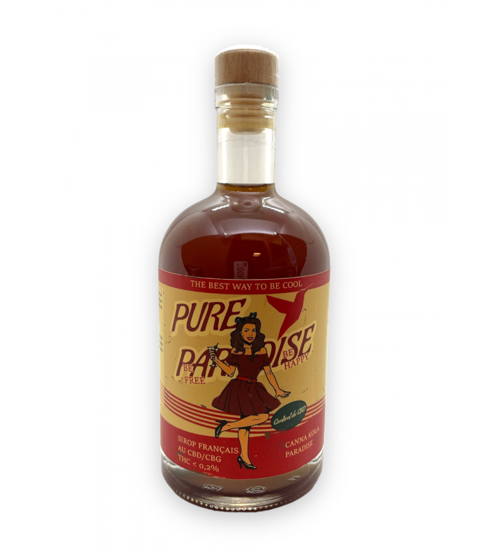 Sirop canna kola au CBD - PURE PARADISE