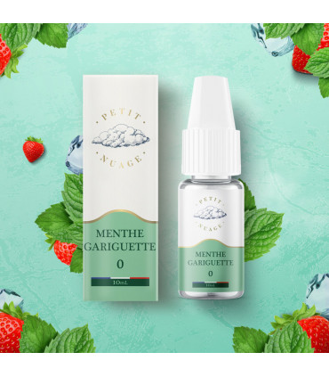 Eliquide Menthe Gariguette 10ml - Petit Nuage